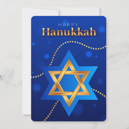 Cartão de Férias Feliz Hanukkah