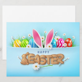 Cartão de Férias Feliz Páscoa