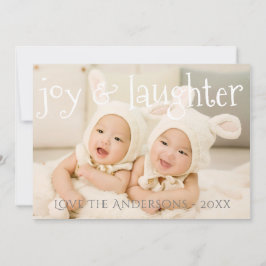 Cartão de Férias FOTO Moderno, Anúncio, Outros