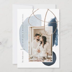 Cartão de Férias Geométricas de Boho Moderno do Ma