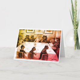 Cartão de Férias Louis Wain