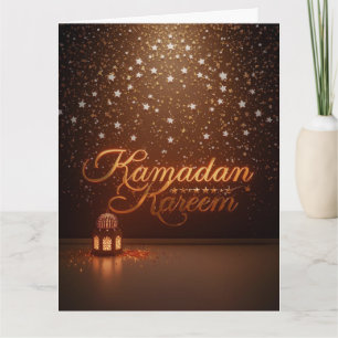 Cartão de Férias Personalizado Ramadan Kareem