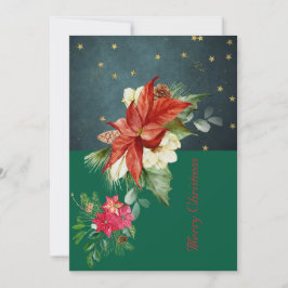 Cartão de férias plano