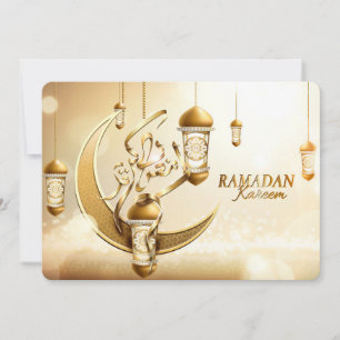 Cartão de Férias Ramadan Kareem