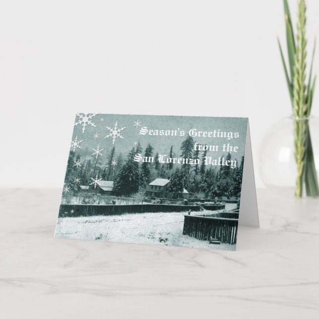 Cartão de Férias San Lorenzo Valley (Frente)
