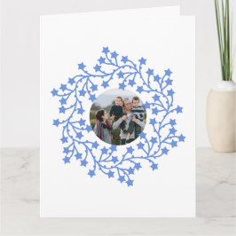 Cartão de Férias Scandinavas de Feriado com Estrel