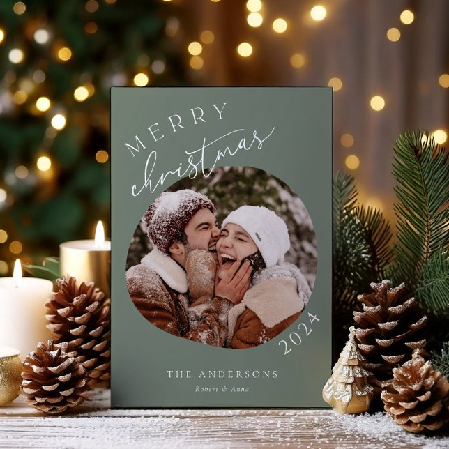 Cartão de Férias Simplístico (Criador carregado)