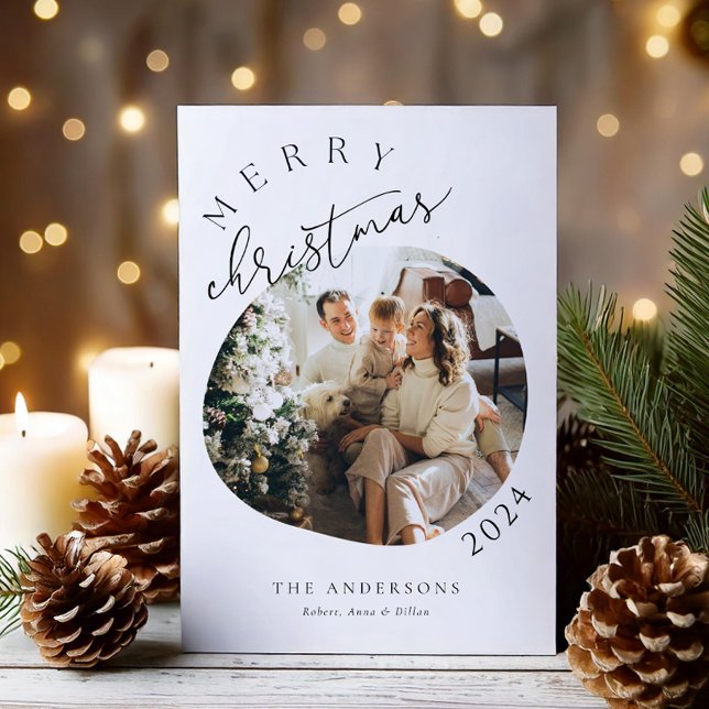 Cartão de Férias Simplístico (Criador carregado)