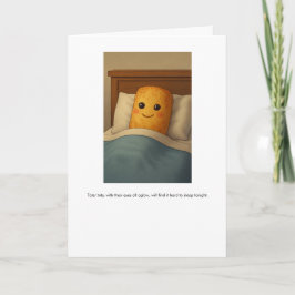 Cartão de férias Tater Tots