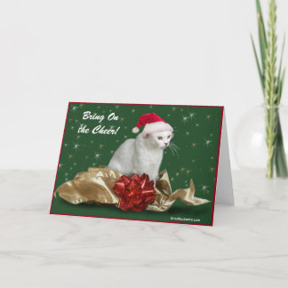 Cartão de Férias "Tragam o Cheer"