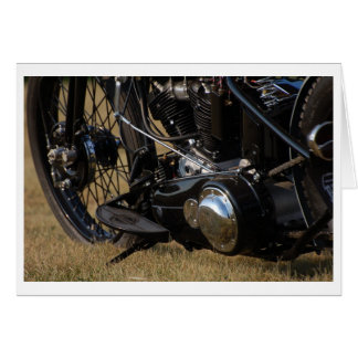 Cartão de Ferro Vintage