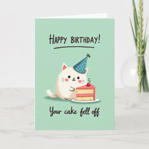 Cartão de Festa do Felino Fofinho