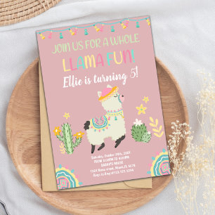 Cartão de festa Fiesta para crianças e adolescente