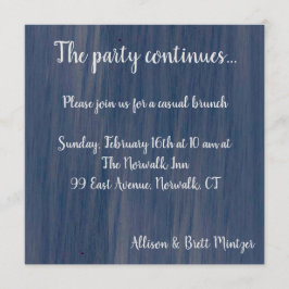 Cartão de Festa para a coleção Simple Ocean