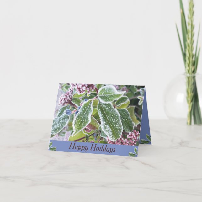 Cartão de Festividades (Frente)