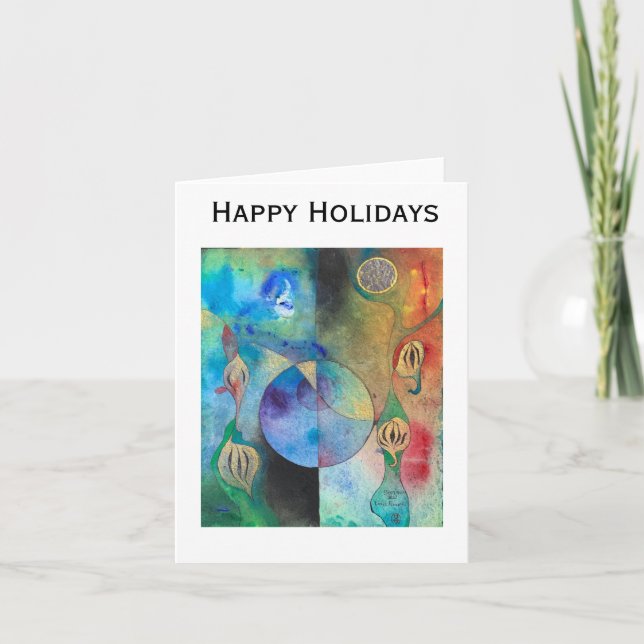 Cartão de Festividades (Frente)