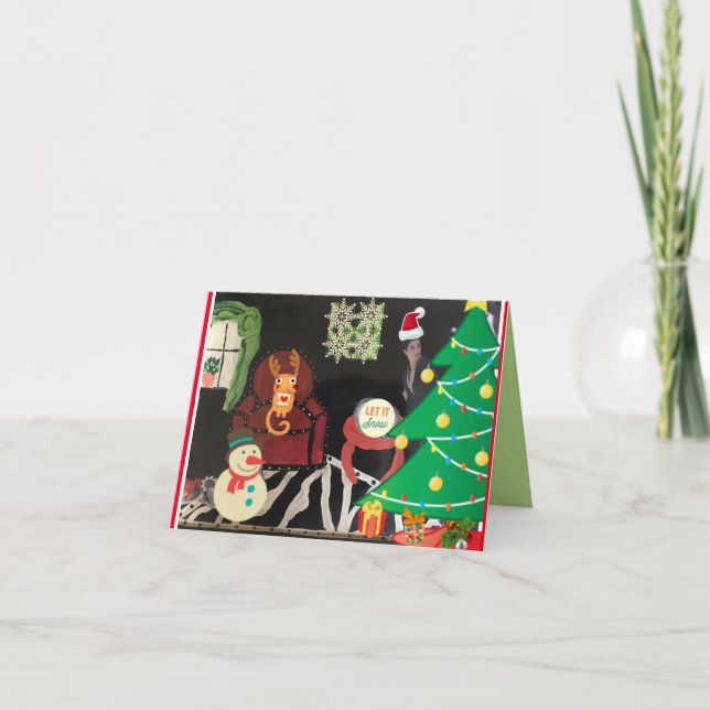 Cartão de Festividades (Frente)