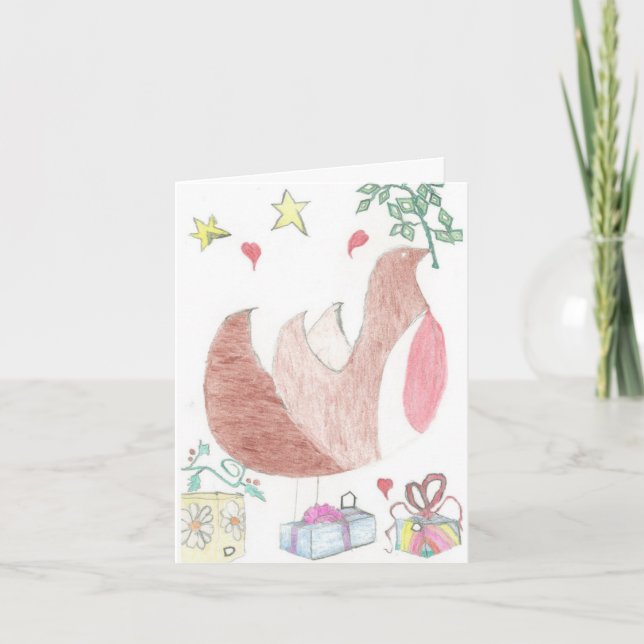 Cartão de Festividades (Frente)