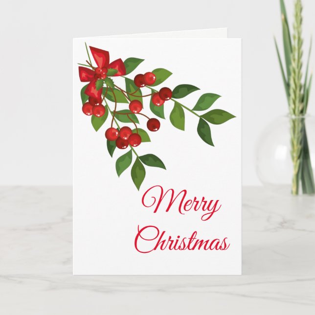 Cartão de Festividades (Frente)