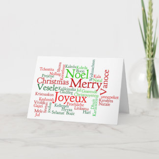 Cartão De Festividades გილოცავთშობა! Feliz Natal no wf Georgian