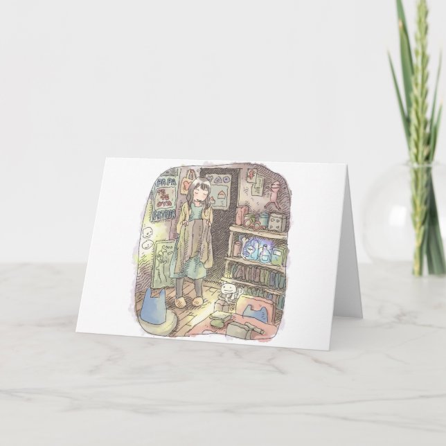 CARTÃO DE FESTIVIDADES さやしごじ (Frente)