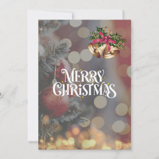 CARTÃO DE FESTIVIDADES ゴージャス クリスマスツリーの煌めくクリスマスカード♡