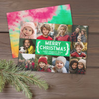 10 Colagem de Fotos - Feliz Natal Mod Morre