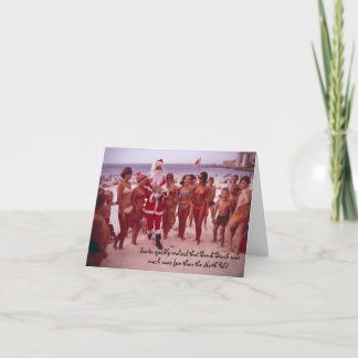 Cartão De Festividades 11306154, Papais noeis escolhem Bondi