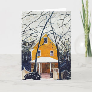 Cartão De Festividades 1940s Nashville Christmas