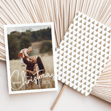 1 Foto com Script Manuscrito Feliz Natal