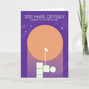 Cartão De Festividades 2001 mars odyssey