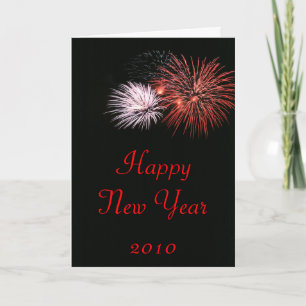 Cartão De Festividades 2010 New Year's Greeting Card