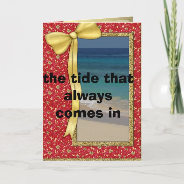 Cartão De Festividades 20 de outubro imagens da casa 071, ChristmasE… (Frente)