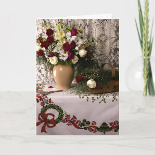 Cartão De Festividades 2133 Floral Still Life Sympathy Card