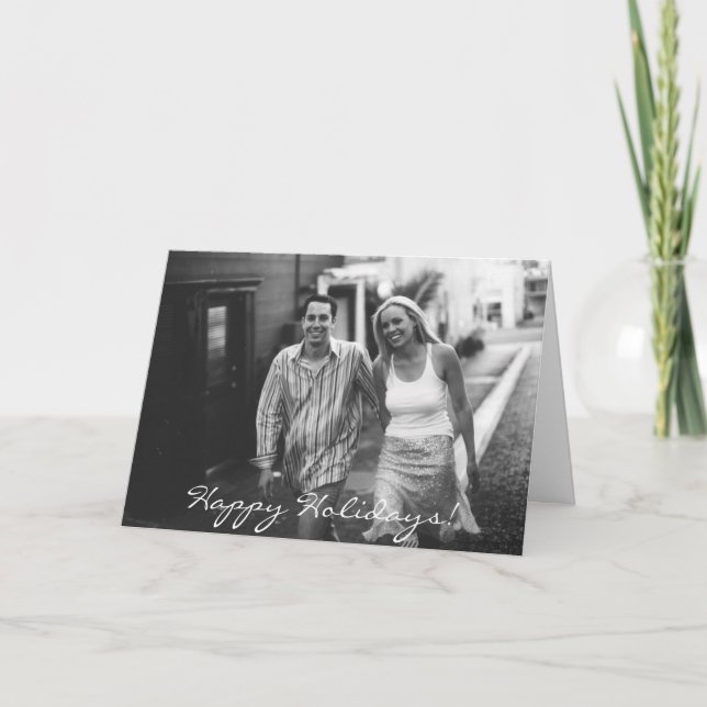 Cartão De Festividades 2_Caminhando, Felizes Festas! (Frente)