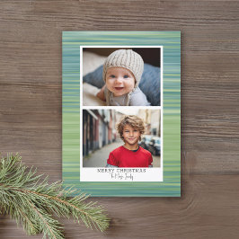 Cartão De Festividades 2 Foto - Abstrato Azul moderno - Download instantâ