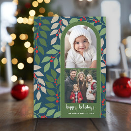 Cartão De Festividades 2 Foto de ramos modernos de eucalipto