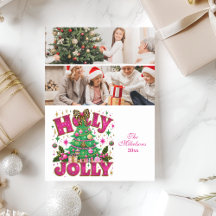 2 Foto Glitter Leopard Arco Holly Jolly
