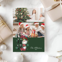 2 Fotografias Retro Papais noeis e Amigos Natal