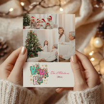 3 Foto Caprichoso Ho Ho Ho Natal Família