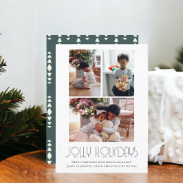 Cartão De Festividades 3 Foto: Natal de Férias de Jolly