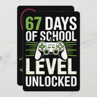 Cartão De Festividades 67 School Days, Basketball Mom Journey 2026