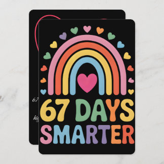 Cartão De Festividades 67 School Days, Basketball Mom Journey 2026