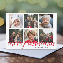 6 Colagem de Fotos Feliz Natal Roteiro Estrelas Ve