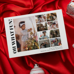 Cartão De Festividades 9 Foto Oh Que Natal Divertido