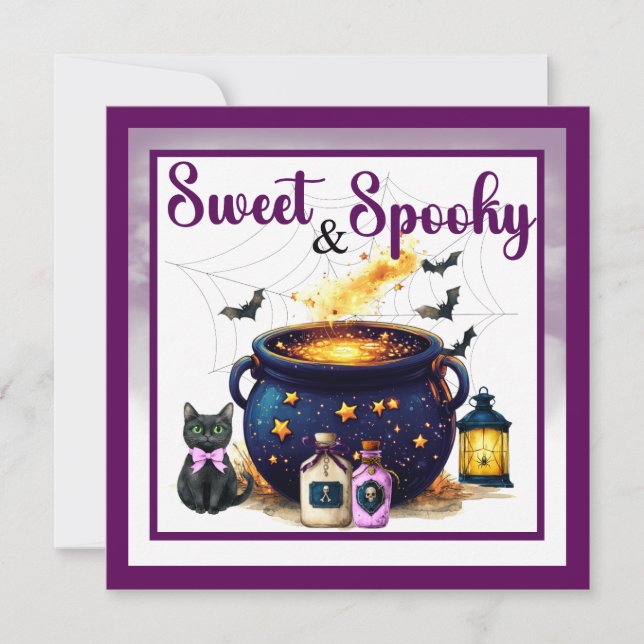 Cartão De Festividades A Baby Brewing (Frente)