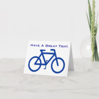 A bicicleta tem uma grande viagem da bicicleta