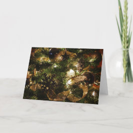 Cartão De Festividades A borboleta de Natal