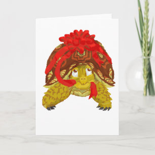 Cartão De Festividades A Chelonial Christmas