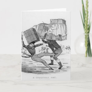 Cartão De Festividades A Christmas Box, 1836